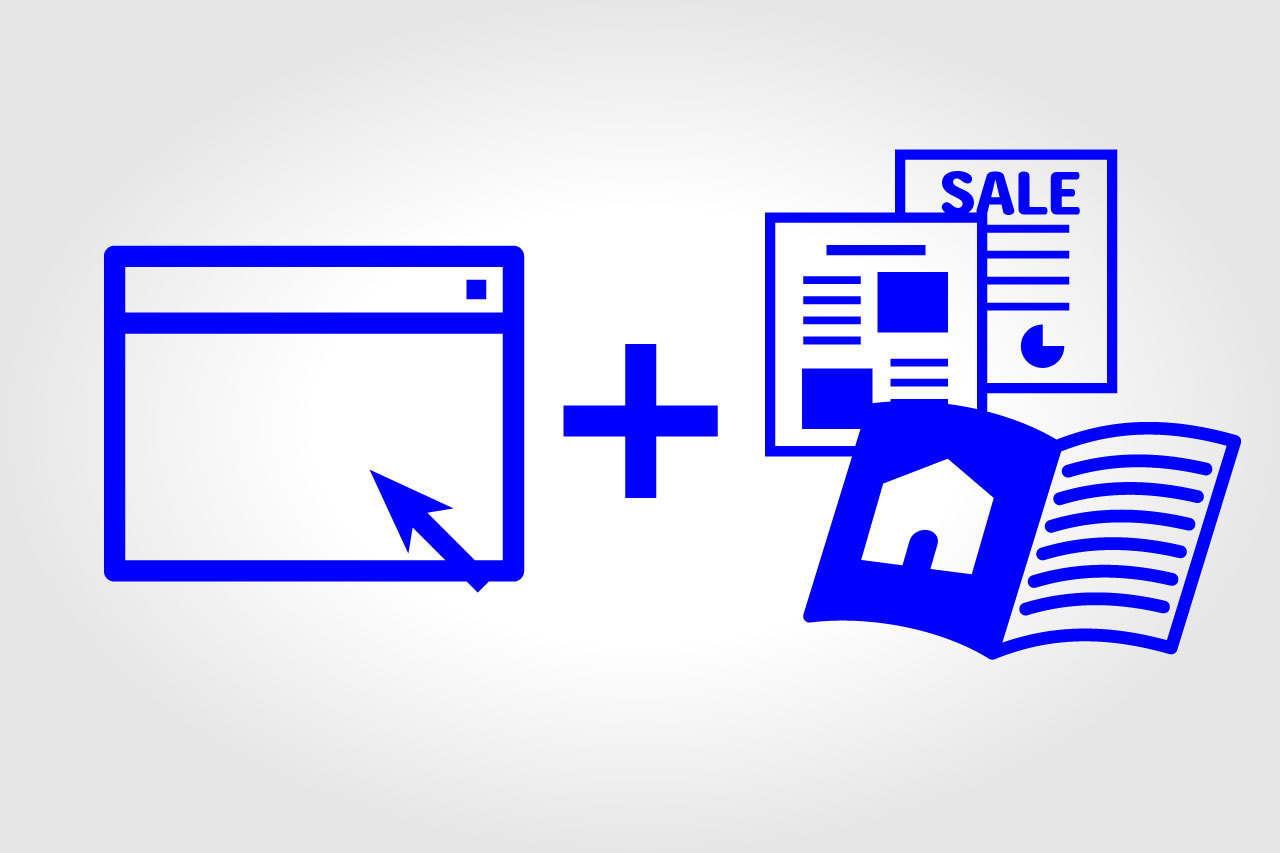 HPと販促物を一緒に作る